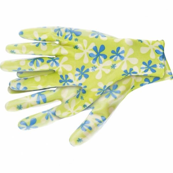 Садовые перчатки PALISAD из полиэстера с нитриловым обливом - M