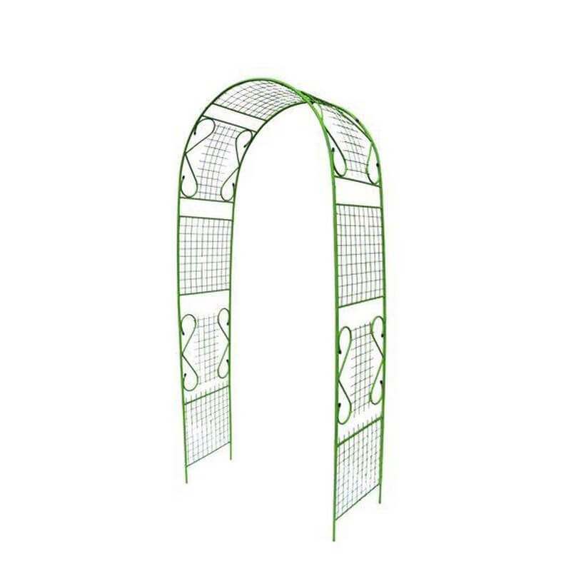 арка садовая комбинированная